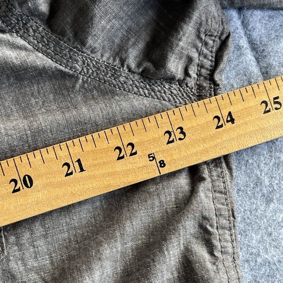 Redhead Shirt Mens Large Gray Button Up Long Sleeve Cotton Outdoor Casual Solid - Picture 7 of 9